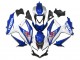 Erschwingliche Suzuki GSXR 600/750 Motorrad Verkleidung 2008-2010 - Weiss Blau Rot
