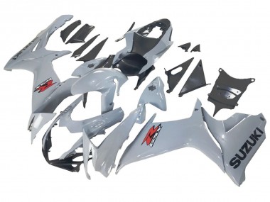 Erschwingliche Suzuki GSXR 600/750 Motorrad Verkleidung 2011-2024 - Grau