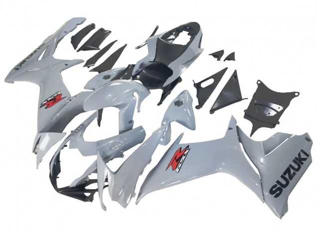 Erschwingliche Suzuki GSXR 600/750 Motorrad Verkleidung 2011-2024 - Grau