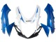 Erschwingliche Suzuki GSXR 600/750 Motorrad Verkleidung 2011-2024 - Blau Weiss
