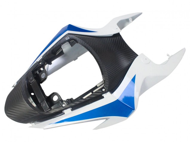 Erschwingliche Suzuki GSXR 600/750 Motorrad Verkleidung 2011-2024 - Blau Weiss