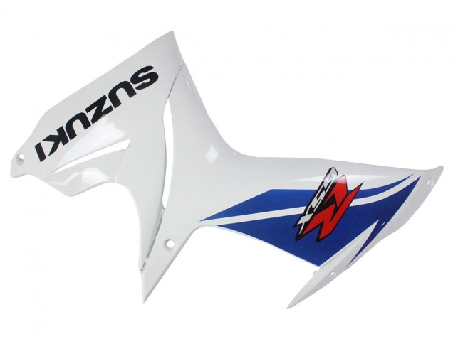 Erschwingliche Suzuki GSXR 600/750 Motorrad Verkleidung 2011-2024 - Blau Weiss