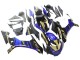 Erschwingliche Yamaha YZF R1 Motorrad Verkleidung 2015-2019 - Blau Gold Schwarz