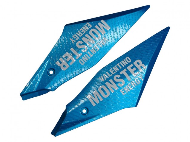 Erschwingliche Yamaha YZF R1 Motorrad Verkleidung 2015-2019 - Blau Grun Schwarz Hai