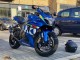 Erschwingliche Suzuki GSXR 1000 Motorrad Verkleidung 2009-2016 - Blau Grun Weiss