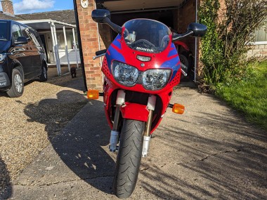 Erschwingliche Honda CBR900RR 893 Motorrad Verkleidung 1994-1995 - Rot Blau Weiss