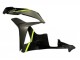 Erschwingliche Honda CBR600RR Motorrad Verkleidung 2007-2008 - Glanzendes Schwarz Hohe Sichtbarkeit Gelb
