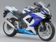 Erschwingliche Suzuki GSXR 600/750 Motorrad Verkleidung 2008-2010 - Weiss Blau Rot