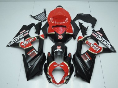 Matt Lucky Strike Suzuki GSXR 1000 K7 07-08 Motorrad Verkleidungen