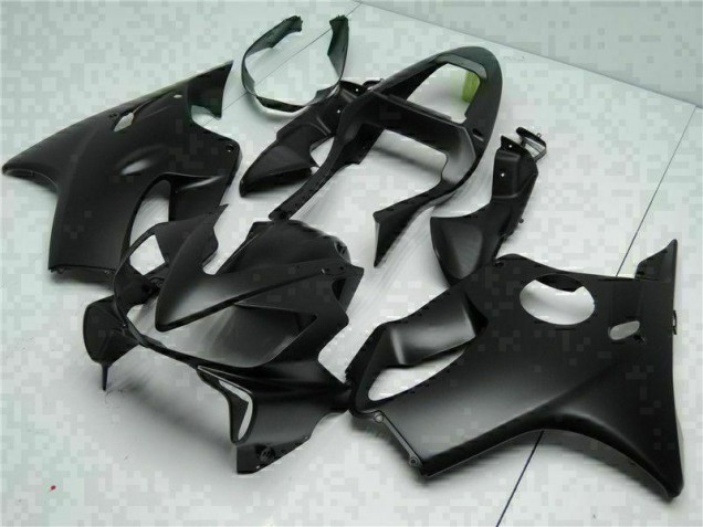 Matt Schwarz Honda CBR 600 F4i 01-03 Motorrad Vollverkleidung Matt Schwarz Honda CBR 600 F4i 01-03 Motorrad Vollverkleidung