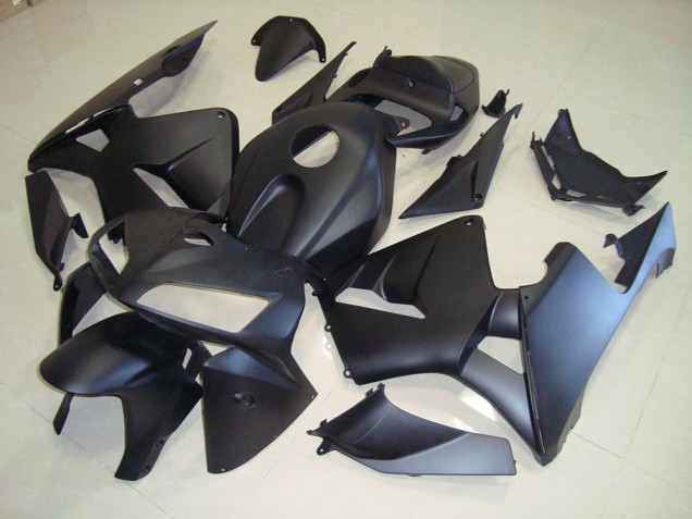 Matt Schwarz Honda CBR 600 RR 05-06 Motorrad Vollverkleidung Matt Schwarz Honda CBR 600 RR 05-06 Motorrad Vollverkleidung