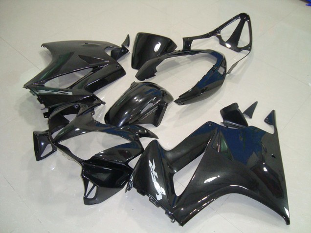 Matt Schwarz Honda VFR 800 02-13 Motorrad Verkleidungen Matt Schwarz Honda VFR 800 02-13 Motorrad Verkleidungen