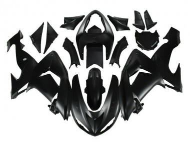 Matt Schwarz Kawasaki ZX10R 06-07 Motorrad Verkleidung