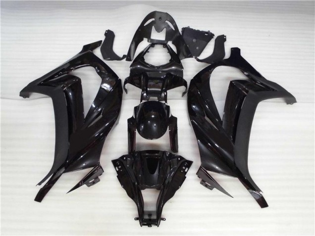 Matt Schwarz Kawasaki ZX10R 11-15 Motorrad Verkleidungen