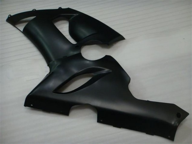 Matt Schwarz Kawasaki ZX6R 05-06 Motorrad Verkleidungen Matt Schwarz Kawasaki ZX6R 05-06 Motorrad Verkleidungen