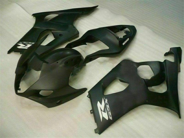Matt Schwarz Suzuki GSXR 1000 K3 03-04 Motorrad Verkleidungen Matt Schwarz Suzuki GSXR 1000 K3 03-04 Motorrad Verkleidungen