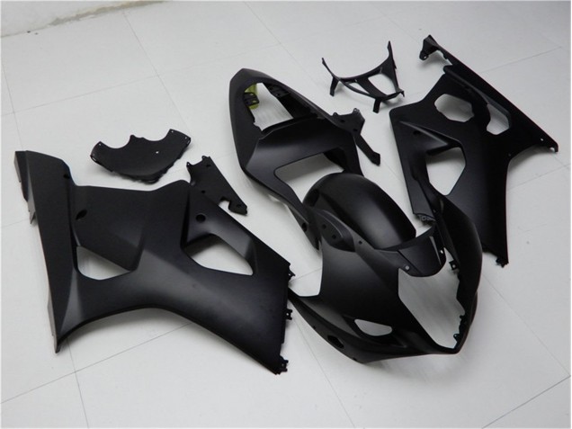 Matt Schwarz Suzuki GSXR 1000 K3 03-04 Motorrad Vollverkleidung Matt Schwarz Suzuki GSXR 1000 K3 03-04 Motorrad Vollverkleidung