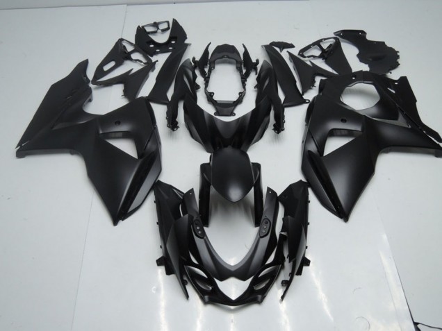 Matt Schwarz Suzuki GSXR 1000 K9 09-16 Motorrad Verkleidungen Matt Schwarz Suzuki GSXR 1000 K9 09-16 Motorrad Verkleidungen