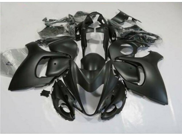 Matt Schwarz Suzuki GSXR 1300 Hayabusa 08-20 Motorrad Verkleidungen Matt Schwarz Suzuki GSXR 1300 Hayabusa 08-20 Motorrad Verkleidungen