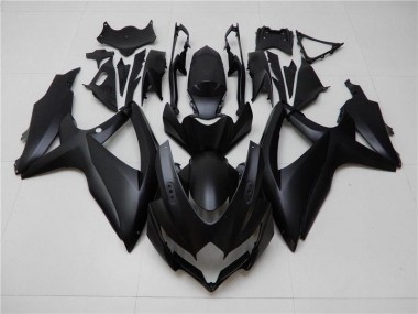 Matt Schwarz Suzuki GSXR 600 / 750 K8 08-10 Motorrad Verkleidungen