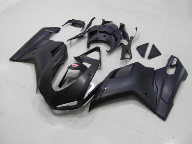 Matt Schwarzer schwarzer Aufkleber Ducati 848 1098 1198 07-14 Motorrad Verkleidungen