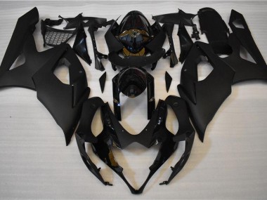 Matt schwarz Glänzend Suzuki GSXR 1000 K5 05-06 Motorrad Verkleidungen