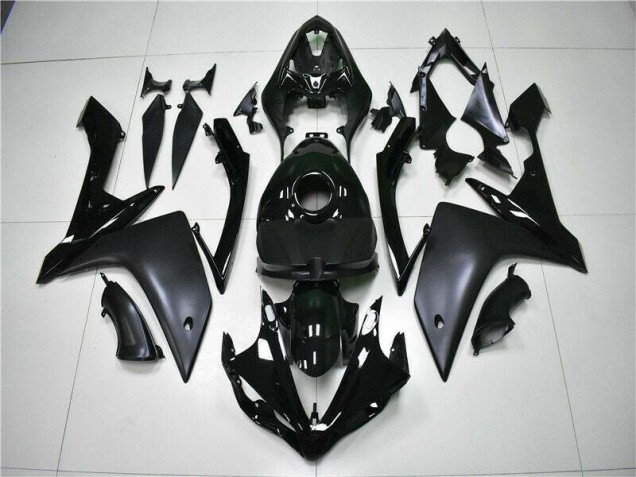 Matt schwarz Glänzend Yamaha R1 07-08 Motorrad Verkleidungen Matt schwarz Glänzend Yamaha R1 07-08 Motorrad Verkleidungen