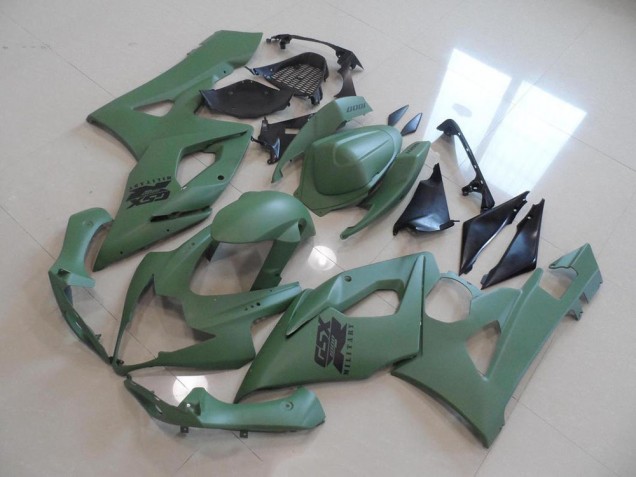 Mattes Armee Grün Suzuki GSXR 1000 K5 05-06 Motorrad Verkleidungen Mattes Armee Grün Suzuki GSXR 1000 K5 05-06 Motorrad Verkleidungen