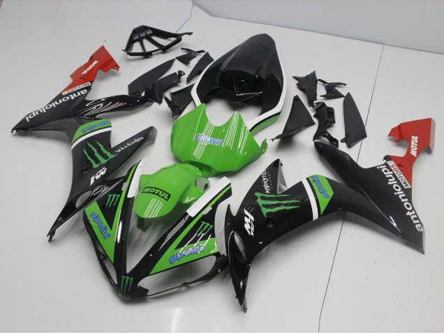 Monster Grün Yamaha R1 04-06 Motorrad Verkleidungen Monster Grün Yamaha R1 04-06 Motorrad Verkleidungen