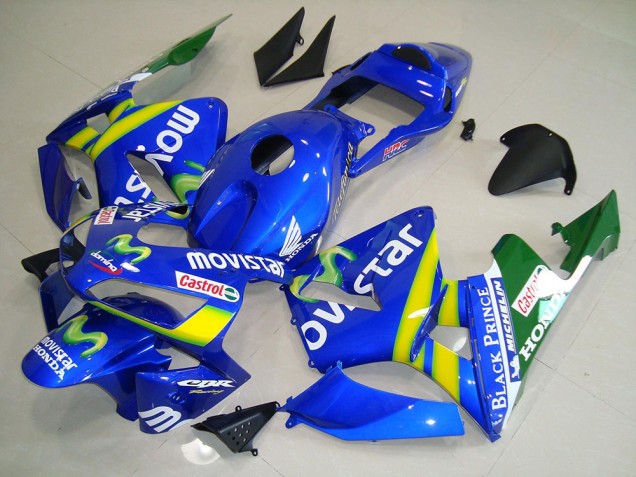 Movistar Honda CBR 600 RR 03-04 Motorrad Verkleidung Movistar Honda CBR 600 RR 03-04 Motorrad Verkleidung