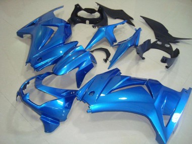 OEM Stil Blau Kawasaki ZX 250R 08-12 Motorrad Verkleidungen