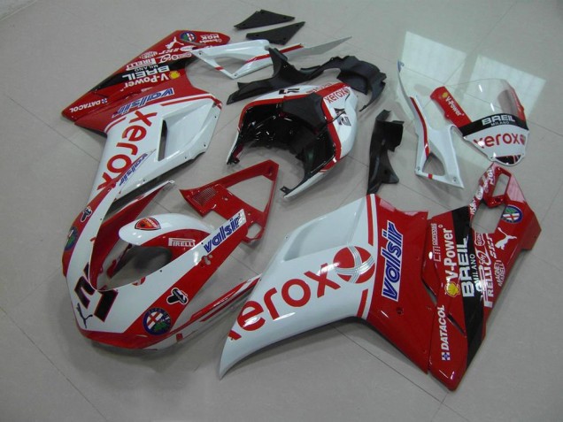 OEM Stil Xerox Ducati 848 1098 1198 07-14 Motorrad Verkleidungen