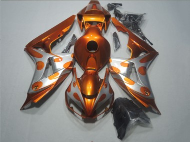 Orange Honda CBR 1000 RR 06-07 Motorrad Verkleidungen