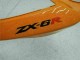 Orange Kawasaki ZX6R 05-06 Motorrad Verkleidungen Orange Kawasaki ZX6R 05-06 Motorrad Verkleidungen
