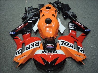 Orange Repsol HRC Honda CBR 600 RR 13-21 Motorrad Verkleidungen