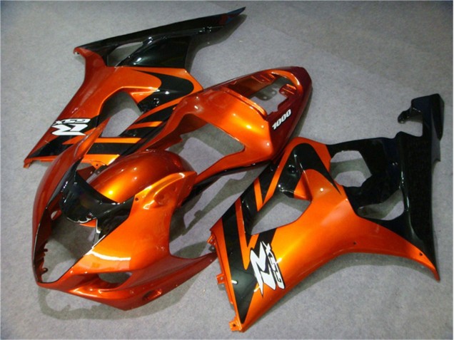 Orange Schwarz Suzuki GSXR 1000 K3 03-04 Motorrad Verkleidungen