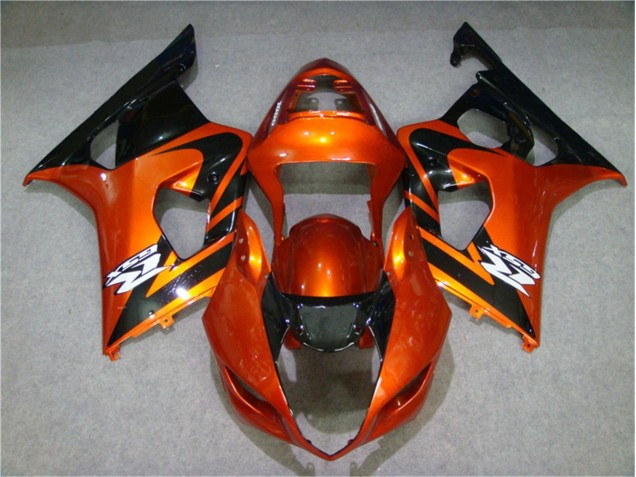 Orange Schwarz Suzuki GSXR 1000 K3 03-04 Motorrad Verkleidungen