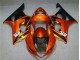 Orange Schwarz Suzuki GSXR 1000 K3 03-04 Motorrad Verkleidungen