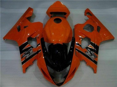 Orange Schwarz Suzuki GSXR 600 / 750 K4 04-05 Motorrad Vollverkleidung