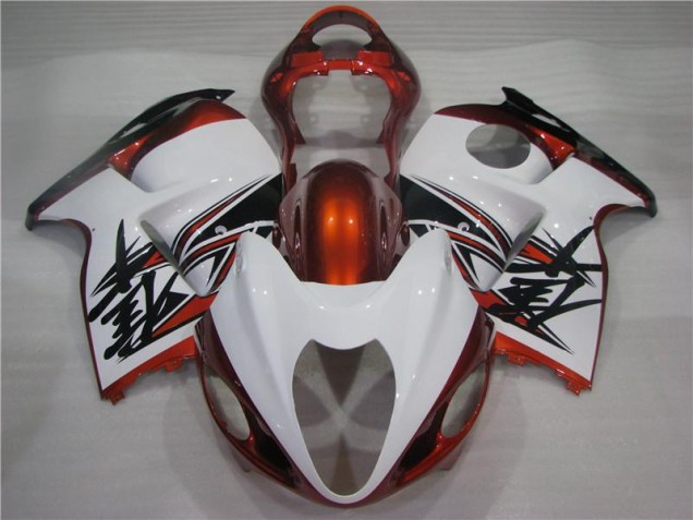 Orange Silber Schwarz Suzuki GSXR 1300 Hayabusa 96-07 Motorrad Verkleidungen Orange Silber Schwarz Suzuki GSXR 1300 Hayabusa 96-07 Motorrad Verkleidungen
