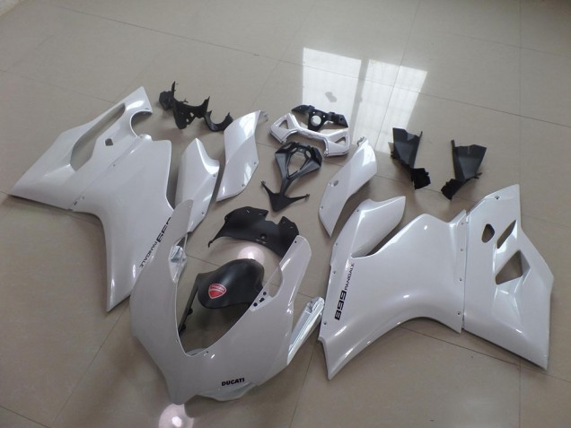 Perl Weiß Ducati 1199 11-14 Motorrad Verkleidungen