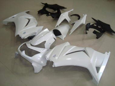 Perl Weiß Kawasaki ZX 250R 08-12 Motorrad Verkleidungen