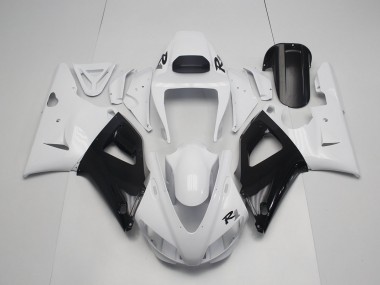 Perl Weiß Schwarz Yamaha R1 98-99 Motorrad Verkleidungen