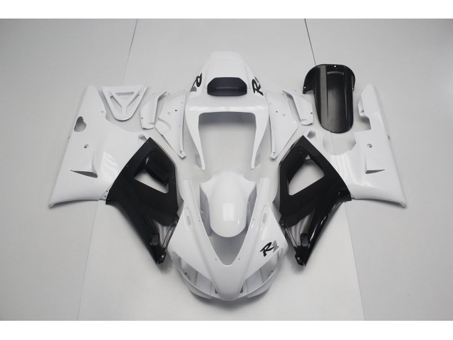 Perl Weiß Schwarz Yamaha R1 98-99 Motorrad Verkleidungen