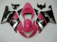 Rosa Schwarz Suzuki GSXR 600 / 750 K1 K2 K3 01-03 Motorrad Verkleidungen Rosa Schwarz Suzuki GSXR 600 / 750 K1 K2 K3 01-03 Motorrad Verkleidungen