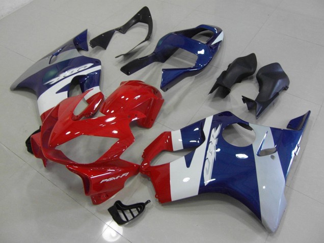 Rot Blau Silber Honda CBR 600 F4i 01-03 Motorrad Verkleidungen Rot Blau Silber Honda CBR 600 F4i 01-03 Motorrad Verkleidungen