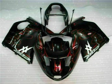 Rot Flamme Honda CBR 1100 XX 96-07 Motorrad Verkleidung