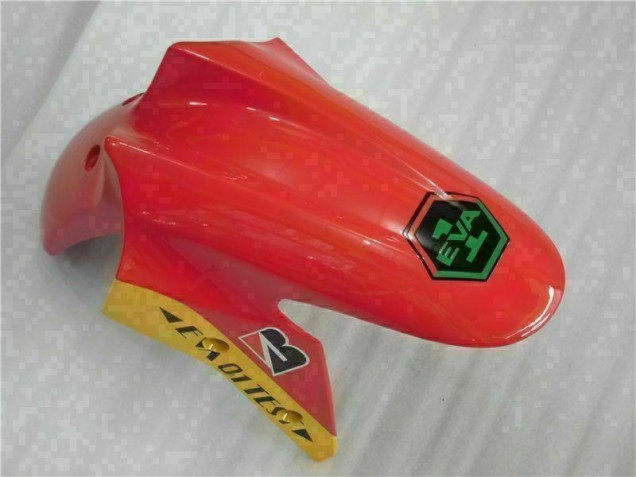 Rot Gelb Kawasaki EX250 08-12 Motorrad Verkleidungen