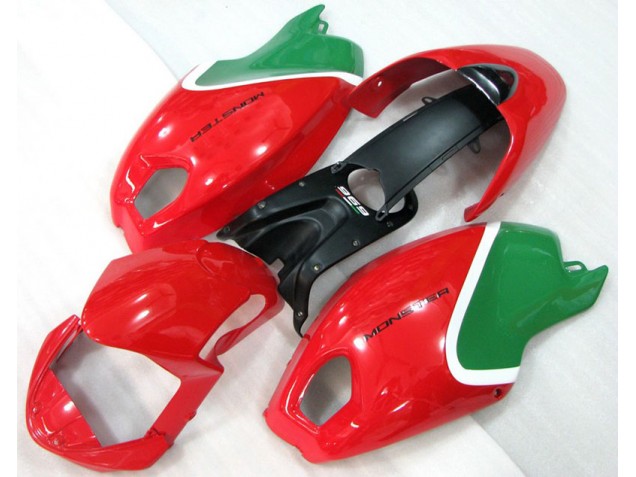 Rot Grün Monster Ducati Monster 696 08-12 Motorrad Verkleidungen Rot Grün Monster Ducati Monster 696 08-12 Motorrad Verkleidungen