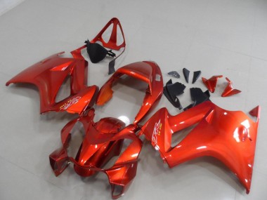 Rot Honda VFR 800 02-13 Motorrad Verkleidung